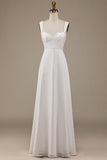 Robe de mariée Boho Col Col Ivoire avec dentelle