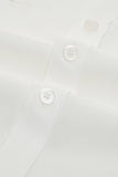 Chemise De Costume À Manches Longues Pour Hommes Blancs