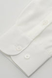 Chemise De Costume À Manches Longues Pour Hommes Blancs