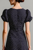 Robe Longue Noir Tulle Trapèze Ras De Cou