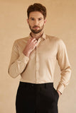 Chemise À Manches Longues Rose Costume Solide