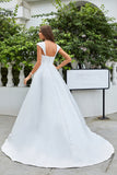 Robe Marquise/Princesse Amoureux Traîne Tribunal Satiné Robe de Mariée