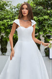 Robe Marquise/Princesse Amoureux Traîne Tribunal Satiné Robe de Mariée