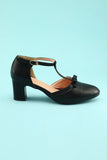 Cuir Noir Chunky Talons