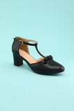 Cuir Noir Chunky Talons