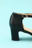 Cuir Noir Chunky Talons