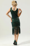 Robe à franges rétro à sequins 20