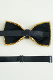 Nœud papillon réglable doré Nœud papillon Tuxedo formel