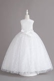 Bourgogne Glitter Robe Manche Longue Fille Sans Manches