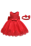 Col Bateau Blush Filles Robes avec dentelle