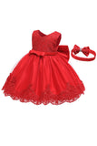 Col Bateau Blush Filles Robes avec dentelle