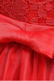 Col Bateau Blush Filles Robes avec dentelle