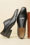 Chaussures formelles en cuir pour hommes noirs