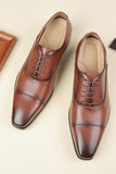 Chaussures formelles en cuir pour hommes noirs