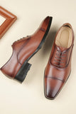 Chaussures formelles en cuir pour hommes noirs