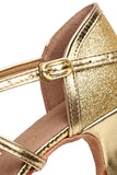 Sandale Gold Kitten des années 20
