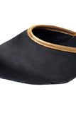 Chaussures pointues noires et rouges des années 20
