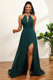 Robe de demoiselle d’honneur sans manches Pine Halter