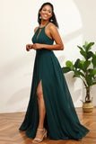 Robe de demoiselle d’honneur sans manches Pine Halter