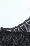 Sequin Glitter Cape des années 20