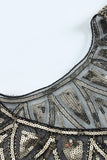 Sequin Glitter Cape des années 20