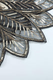 Sequin Glitter Cape des années 20