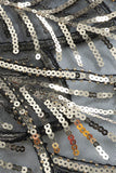 Sequin Glitter Cape des années 20