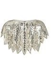 Sequin Glitter Cape des années 20
