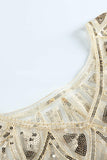 Sequin Glitter Cape des années 20