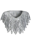 Sequin Glitter Cape des années 20