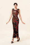 Gaine Col rond Vert foncé Amour Coeur Perlé Robe formelle