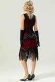 Robe rose Gatsby sans manches des années 20
