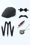 Ensemble d’accessoires des années 20 pour hommes