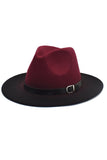 Bourgogne Femme et Hommes 1920s Bowler Hat