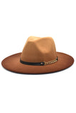 Caramel Vintage 1920s Bowler Hat