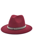 Chapeau melon noir Great Gatsby des années 20