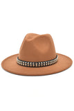 Chapeau melon noir Great Gatsby des années 20