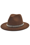 Chapeau melon noir Great Gatsby des années 20