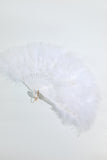 Gatsby Black Feather Ventilateur pliant