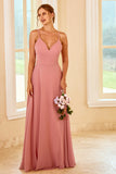 Robe de demoiselle d’honneur Blush Long Boho