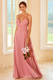 Robe de demoiselle d’honneur Blush Long Boho